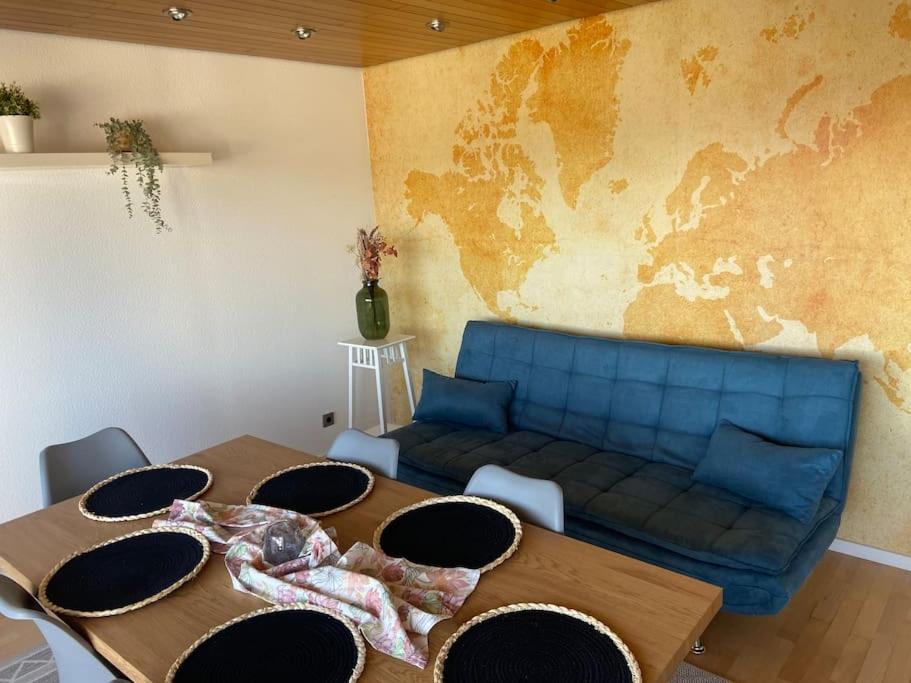 Tolle Wohnung Mit Panoramablick 바인하임 외부 사진