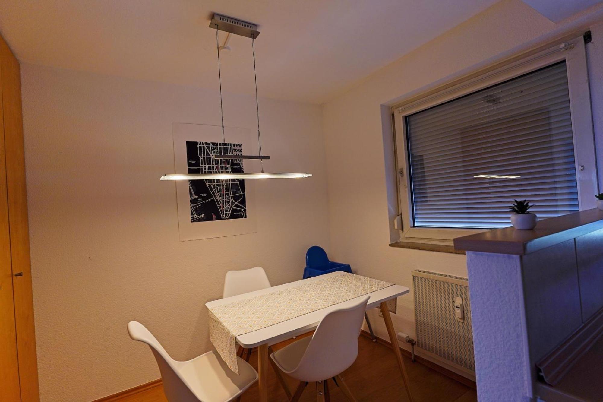 Tolle Wohnung Mit Panoramablick 바인하임 외부 사진