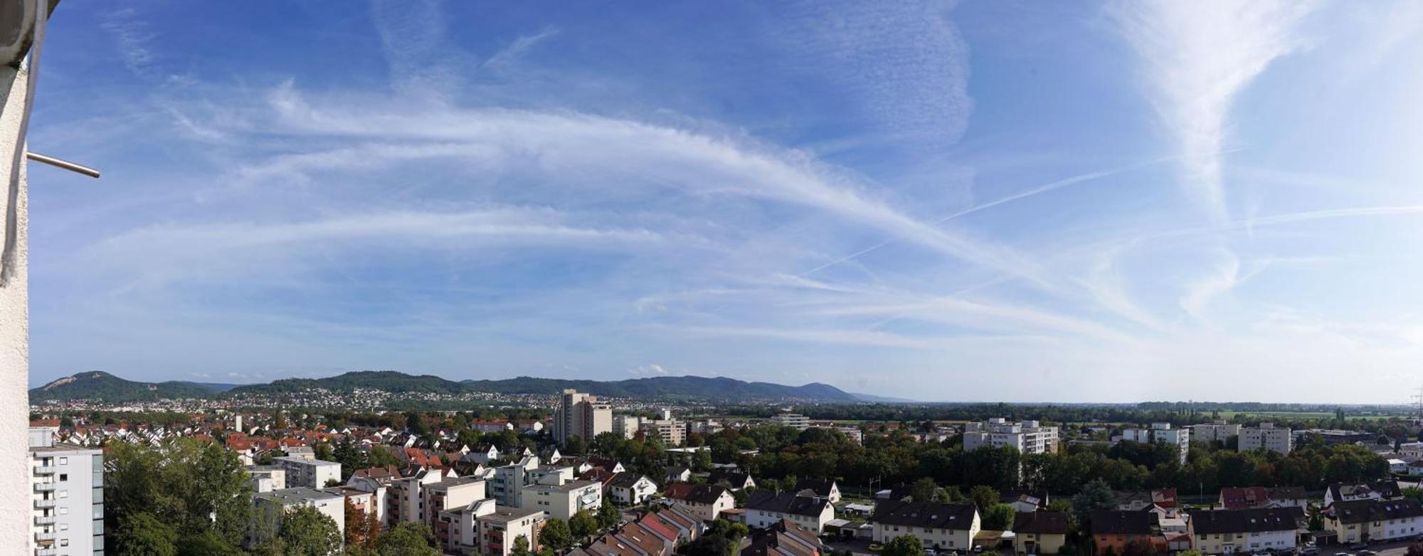 Tolle Wohnung Mit Panoramablick 바인하임 외부 사진