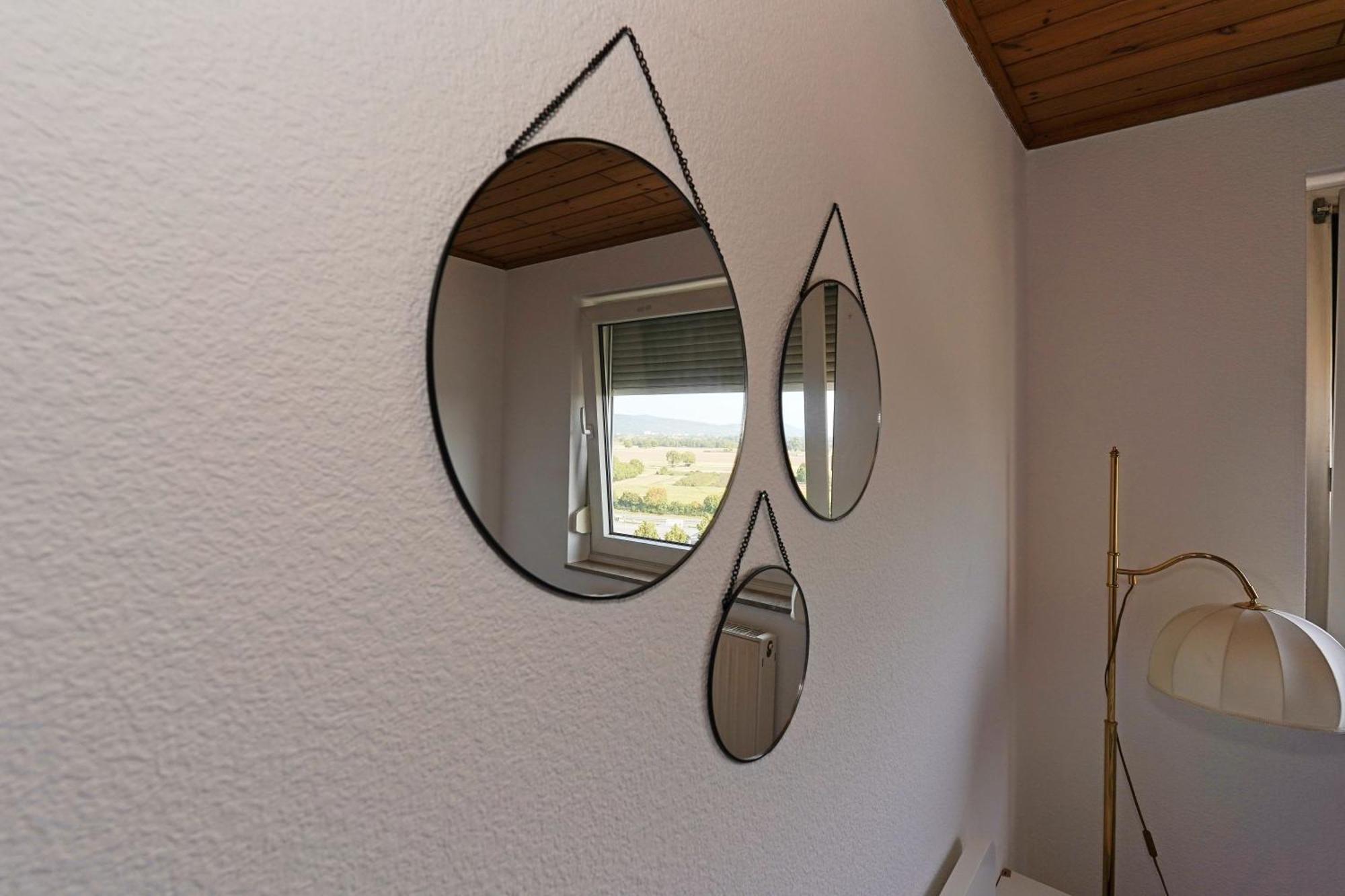 Tolle Wohnung Mit Panoramablick 바인하임 외부 사진
