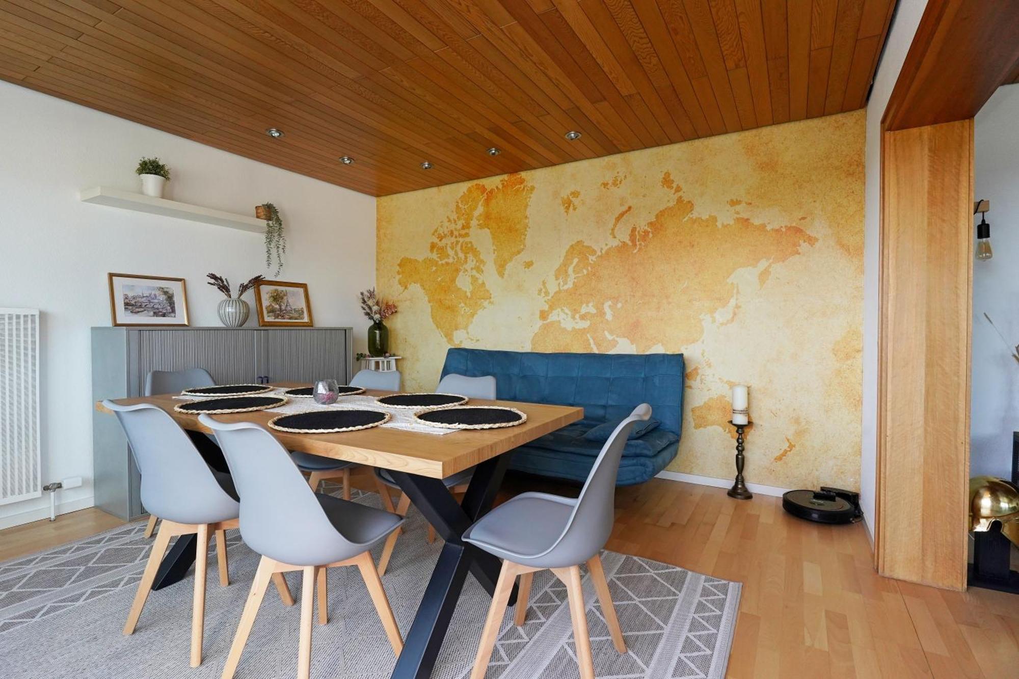 Tolle Wohnung Mit Panoramablick 바인하임 외부 사진